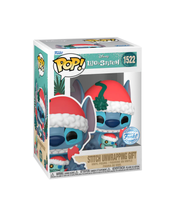 LILO & STITCH - POP Disney N° 1522 - Stitch unwrapping gift