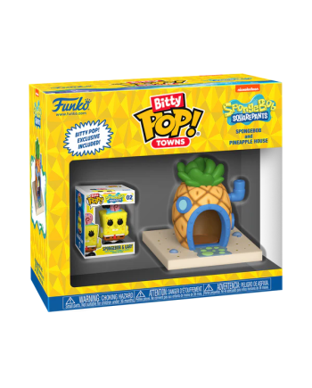 SPONGEBOB - Bitty Pop Town - Spongebob and pineapple house