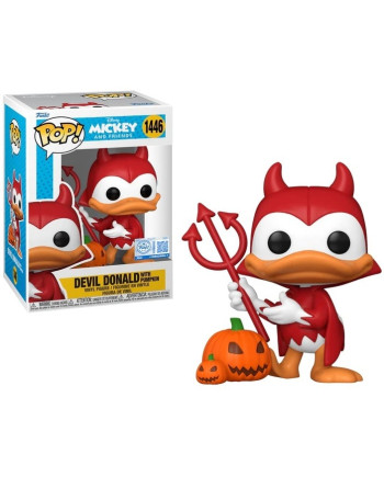 DISNEY - POP N° 1446 - Devil Donald with Chase (Black Light)