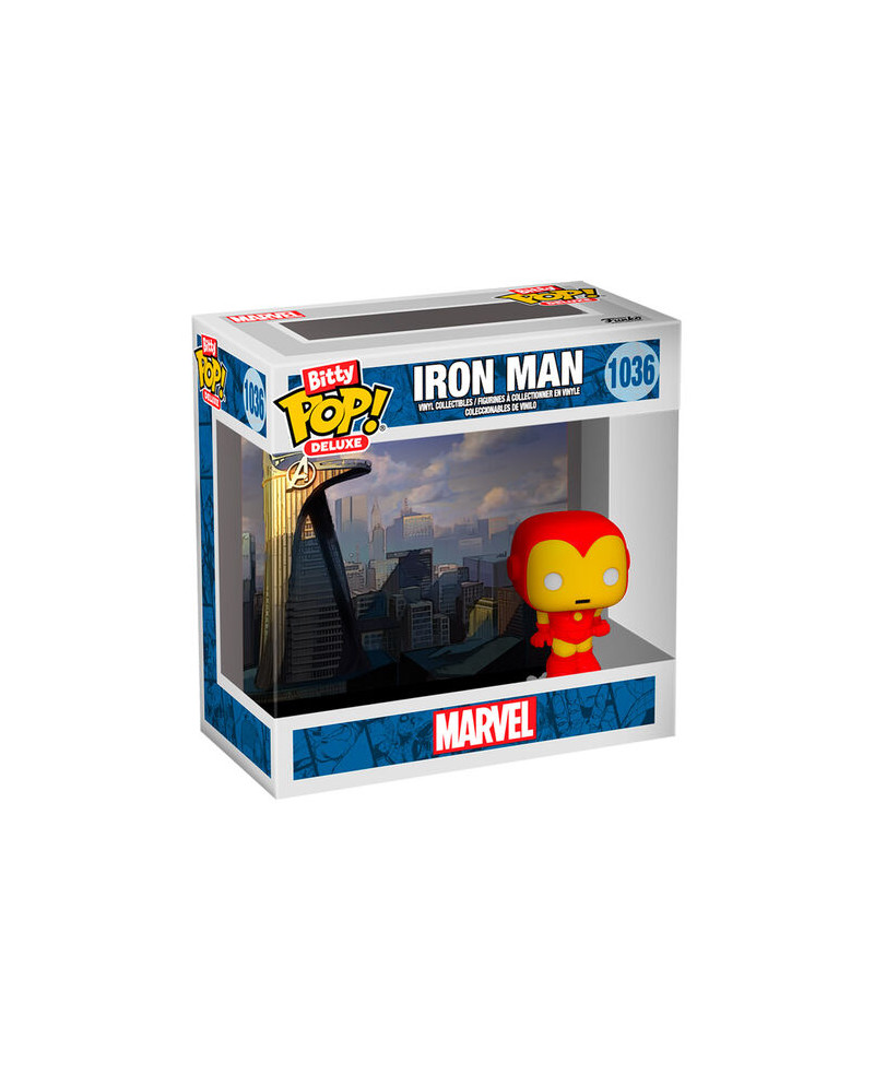 MARVEL - Bitty Pop Deluxe - Iron Man (Avenger Tower)