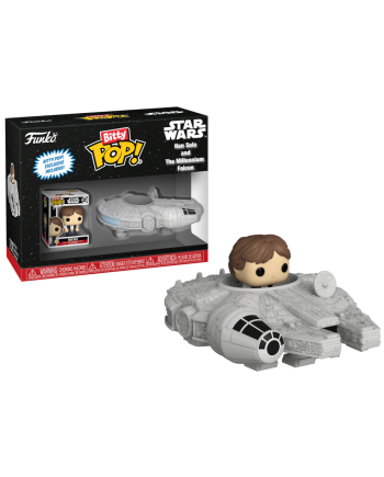 STAR WARS - Bitty Pop Ride - Han Solo with Milennium Falcon