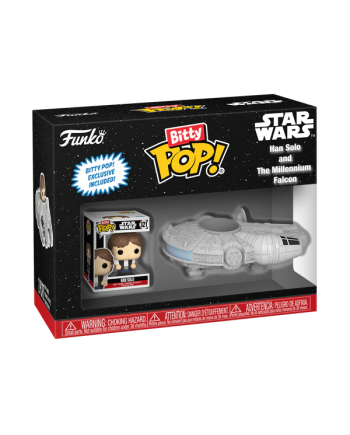 STAR WARS - Bitty Pop Ride - Han Solo with Milennium Falcon