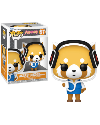 AGGRETSUKO - POP Sanrio N° 97 - Aggretsuko With Headphones
