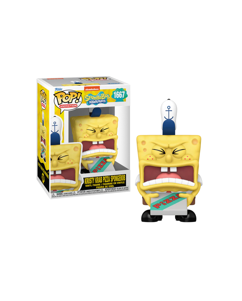 SPONGEBOB SQUAREPANTS - POP Animation N° 1667 - SpongeBob with Pizza