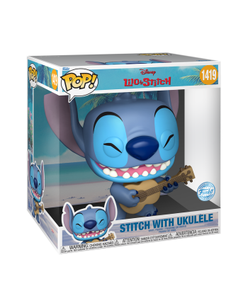 LILO & STITCH - POP Jumbo N° 1419 - Stitch with Ukelele