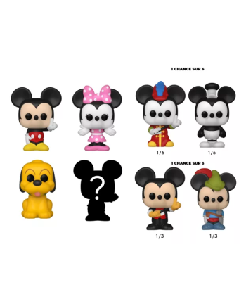 DISNEY - Bitty Pop 4 Pack 2.5cm - Mickey