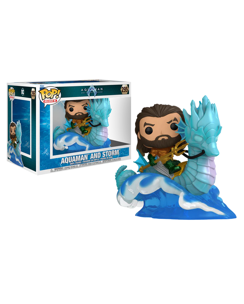 AQUAMAN 2 - POP Ride DLX N° 295 - Aquaman and Storm