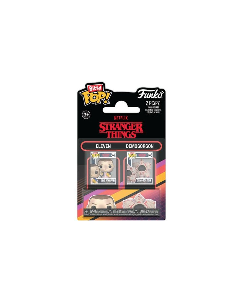 STRANGER THINGS - Bitty Pop 2 Pack 2.5cm - Eleven & Demogorgon