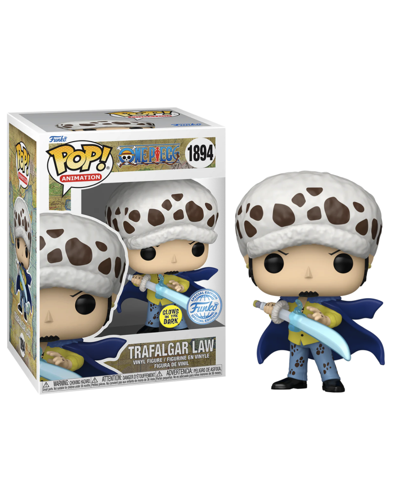 ONE PIECE - POP Animation N° 1894 - Law with Blue Anesthesia (GitD)