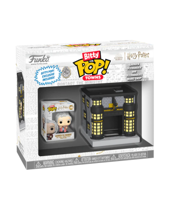 HARRY POTTER - Bitty Pop Town - Garrick Ollivander et Ollivanders wand