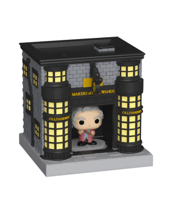 HARRY POTTER - Bitty Pop Town - Garrick Ollivander et Ollivanders wand
