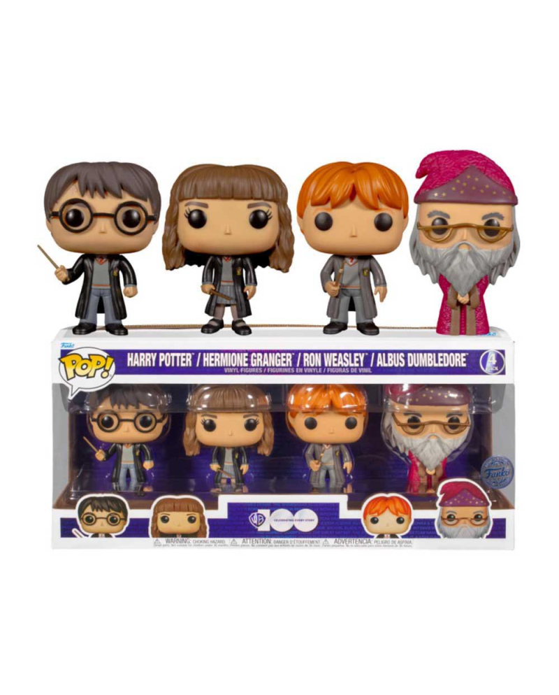 HARRY POTTER - D100 POP - 4pk Special Edition