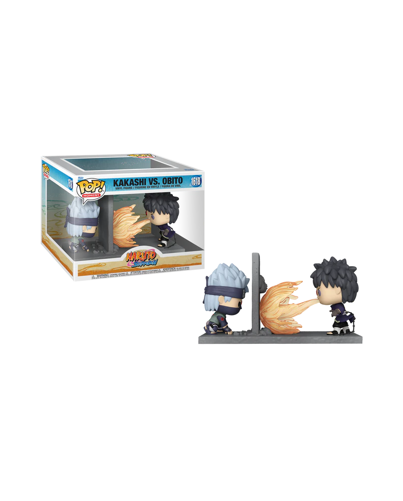 NARUTO SHIPPUDEN - POP Moment N° 1618 - Kakashi VS Obito