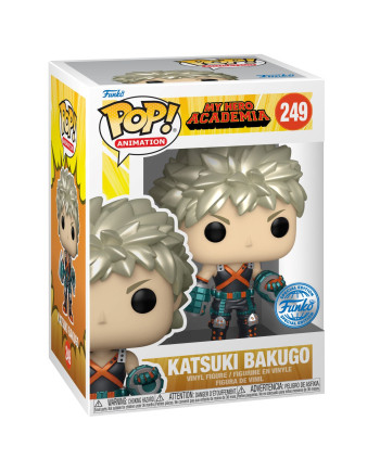 MY HERO ACADEMIA - Booble Head POP N° 249 - Bakugo (MT) + Tee (M)