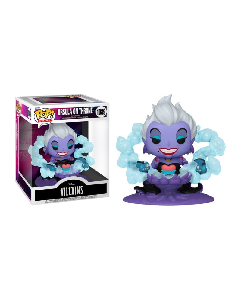 DISNEY Villains  - POP Deluxe N° 1089 - Ursula on Throne