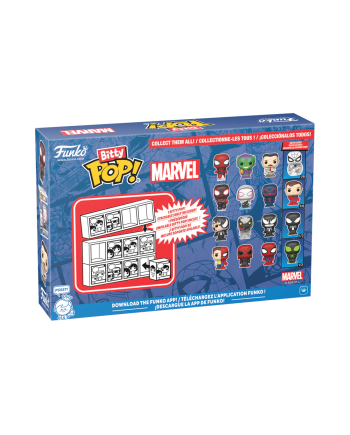SPIDER-MAN - Bitty Pop 4 Pack 2.5cm - Miles Morales