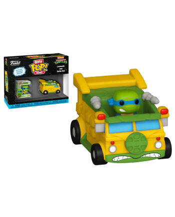 TEENAGE MUTANT NINJA TURTLES - Bitty Pop Ride - Leonardo with Van