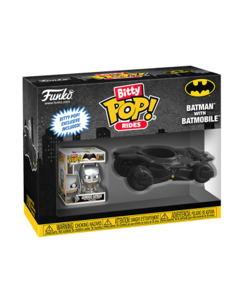 DC - Bitty Pop Ride - Batman with Batmobile