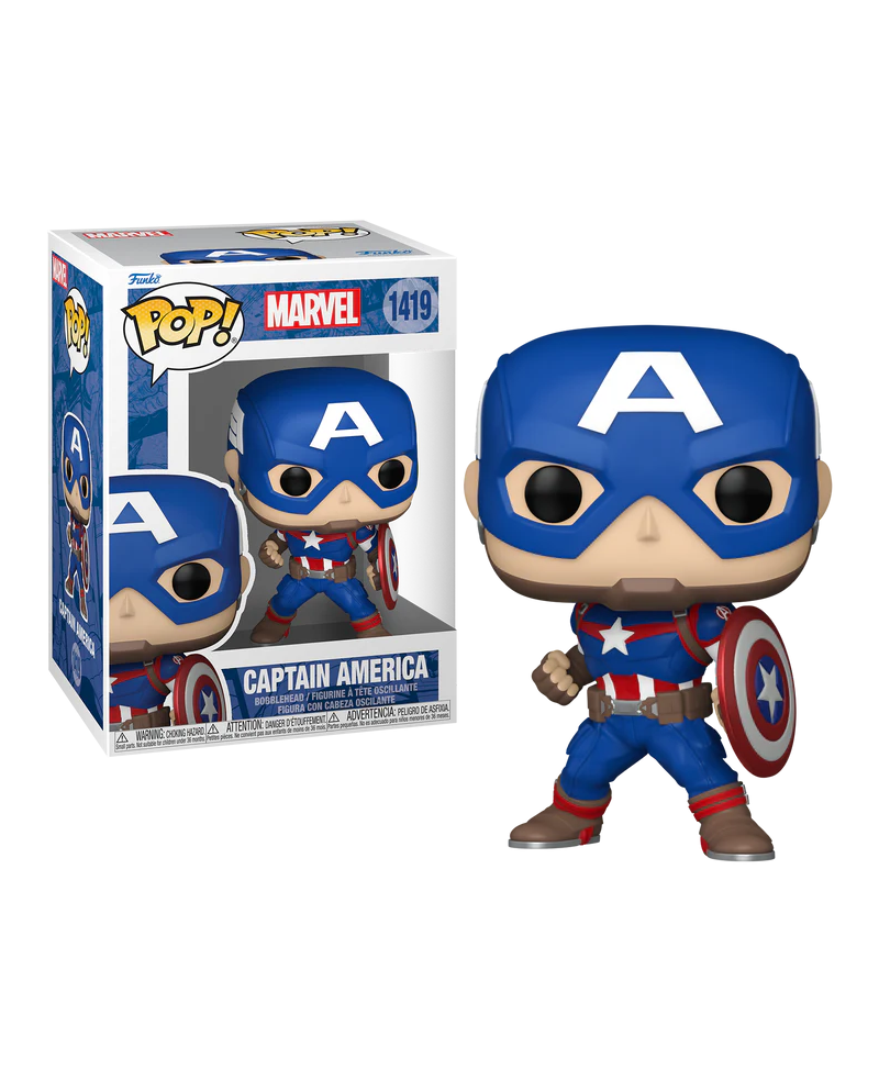MARVEL NEW CLASSICS - POP Marvel N° 1419 - Captain America