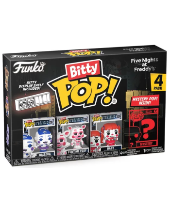 FIVE NIGHTS AT FREDDY'S - Bitty Pop 4 Pack 2.5cm - Ballora