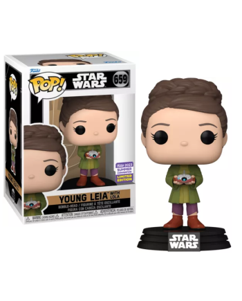 STAR WARS OBI WAN - POP N° 659 - Young Leia with Lola