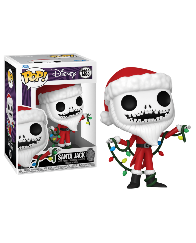NIGHTMARE BEFORE CHRISTMAS 30TH - POP Disney N° 1383 - Santa Jack