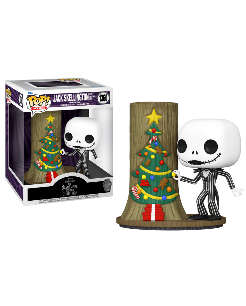 NBX "30TH ANNIV." - POP Deluxe N° 1360 - Jack with Christmas Town Door
