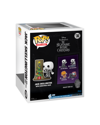 NBX "30TH ANNIV." - POP Deluxe N° 1360 - Jack with Christmas Town Door