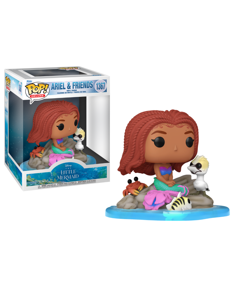 THE LITTLE MERMAID "LIVE ACTION" - POP Deluxe N° 1367- Ariel & Friends