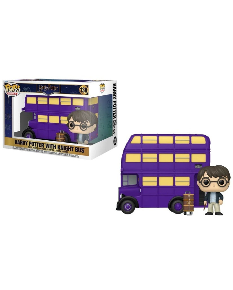 HARRY POTTER - POP Ride Super Deluxe N° 139 - Harry with Knight Bus