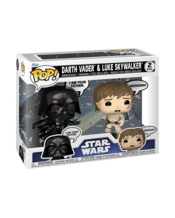 STAR WARS - POP - 2 Pack Darth Vader & Luke