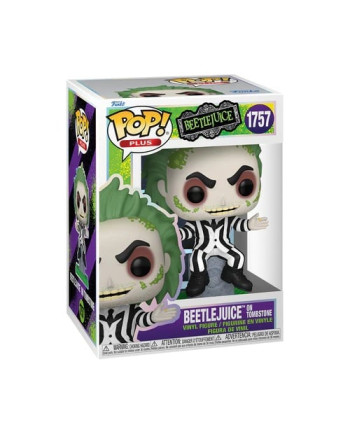 BEETLEJUICE - POP Plus N° 1757 - Beetlejuice with tombstone