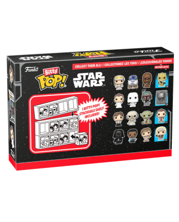 STAR WARS - Bitty Pop 4 Pack 2.5cm - Princess Leia