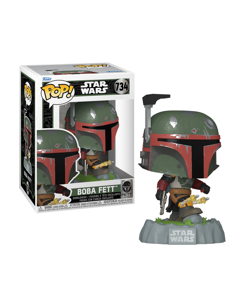 STAR WARS FETT LEGACY - POP Star Wars N° 734 - Boba Fett with Rockets