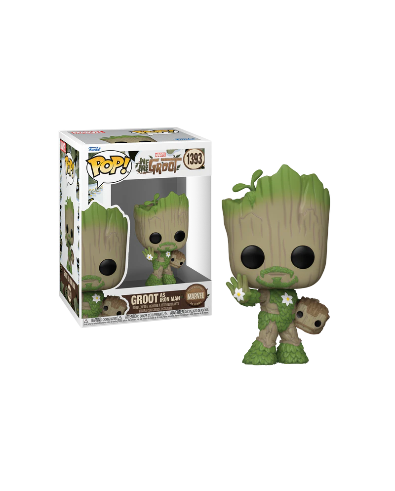WE ARE GROOT - POP Marvel N° 1393 - Iron Man