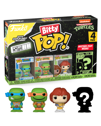 TEENAGE MUTANT NINJA TURTLES - Bitty Pop 4 Pack 2.5cm - Leonardo