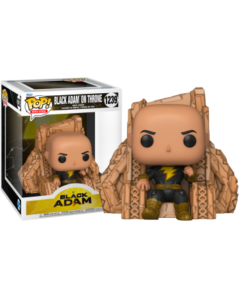 BLACK ADAM - POP Deluxe N° 1239 - Black Adam on Throne