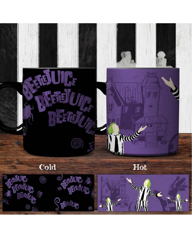 BEETLEJUICE - Beetlejuice - Heat Change Mug 300ml