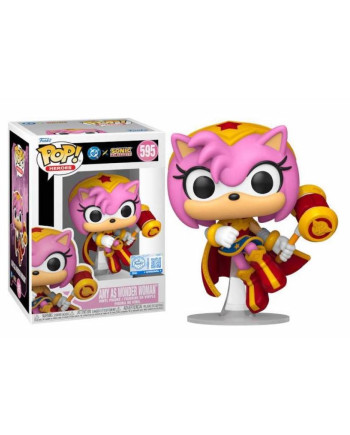 JLA & SONIC - POP Heroes N° 595 - Amy as Wonder Woman