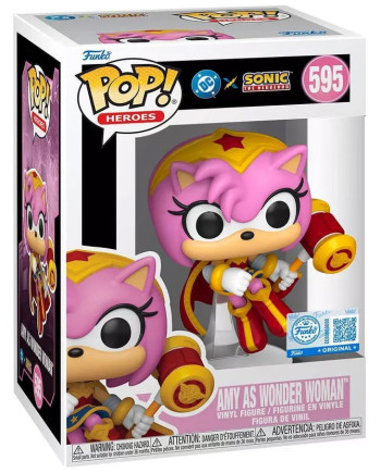 JLA & SONIC - POP Heroes N° 595 - Amy as Wonder Woman