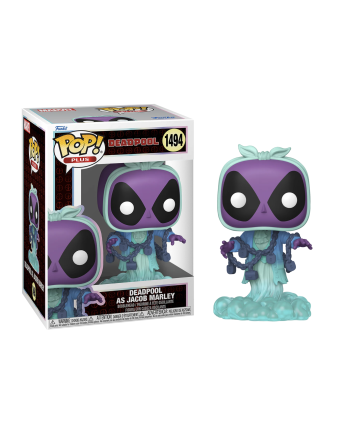 DEADPOOL - POP Plus N° 1494 -Deadpool As Jacob Marley