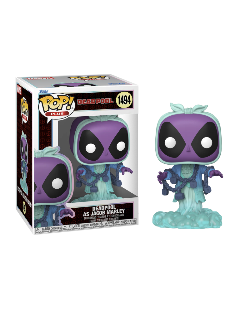 DEADPOOL - POP Plus N° 1494 -Deadpool As Jacob Marley