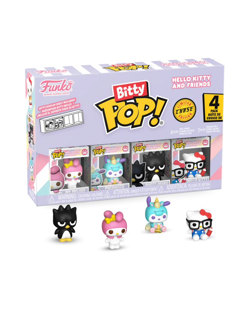 SANRIO - Bitty Pop 4 Pack 2.5cm - My Melody