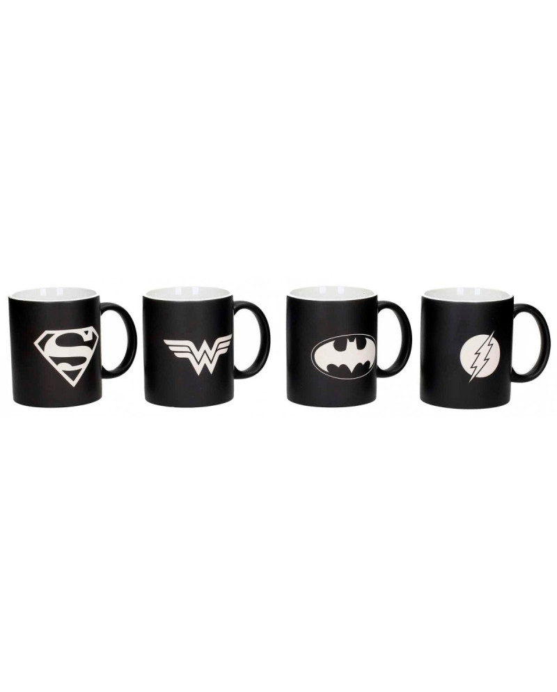 DC - Logo - Set of 4 Ceramic Mug "30x24x9cm"