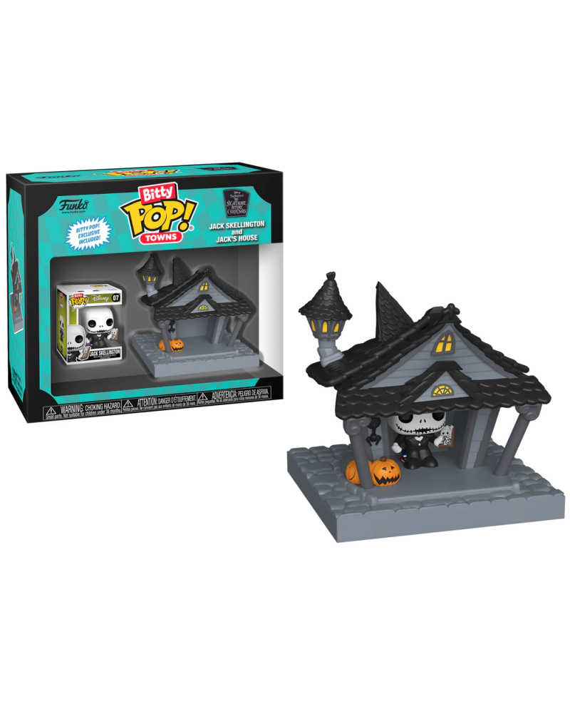 NBX - Bitty Pop Town - Jack Skellington and Jack's house