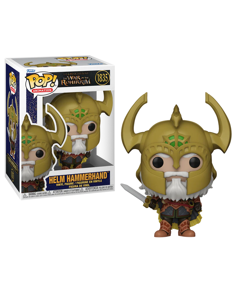 THE WAR OF ROHIRRIM - POP Animation N° 1835 - Helm Hammerhand
