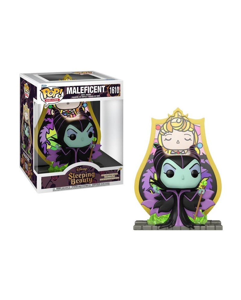 VILLAINS - POP Deluxe N° 1610 - Maleficent (Stained Glass)