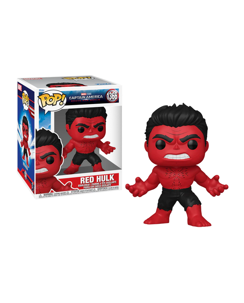 CAPTAIN AMERICA BRAVE NEW WORLD - POP Super 6'' N° 1366 - Red Hulk