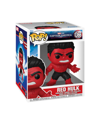 CAPTAIN AMERICA BRAVE NEW WORLD - POP Super 6'' N° 1366 - Red Hulk