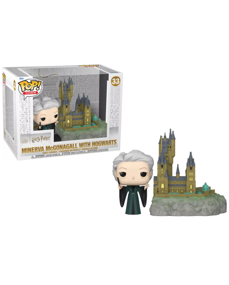 HARRY POTTER - POP TOWN N° 33 - 20th Anniv. - Minerva with Hoghwarts
